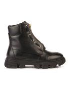 Geox Ghete din piele - Negru