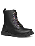 Geox Ghete fete casual - poliuretan - negru