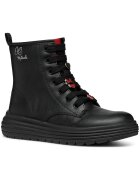 Geox Ghete fete J46ETC 000BC C9999 - Sintetic - Negru
