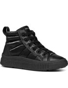 Geox Ghete fete J46M3C 0LVBC C9999 - Sintetic - Negru