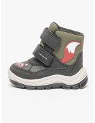 Geox Ghete impermeabile cu inchidere velcro - Verde/Negru