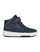 Geox Ghete impermeabile cu insertii de piele nabuc - Bleumarin