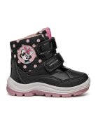 Geox Ghete impermeabile cu model cu desene - Negru/Roz pastel