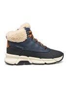 Geox Ghete impermeabile cu sireturi - Caramel/Bleumarin