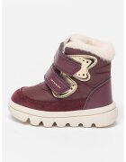 Geox Ghete impermeabile cu velcro si detalii de piele intoarsa - Auriu/Violet tyrian