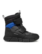 Geox Ghete impermeabile de iarna cu velcro Flexyper ABX - Negru/Gri inchis