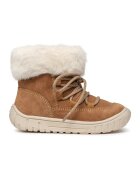 Geox Ghete impermeabile de piele intoarsa - Maro camel