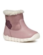 Geox Ghete slip-on de piele ecologica - Roz prafuit
