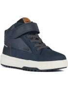 Geox Ghete sport baieti piele naturala/poliuretan/poliester - bleumarin -