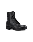 Geox Ghete sport dama - D Rawelle Black - Piele ecologica - Negru