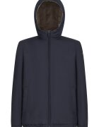 Geox Jacheta reversibila cu gluga Jharrod - Bej/Bleumarin
