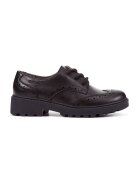 Geox Pantofi brogue de piele - Negru