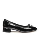 Geox Pantofi de piele ecologica cu funda - Negru