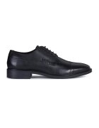 Geox Pantofi Derby din piele - Negru