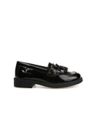 Geox Pantofi loafer de piele Agata - Negru