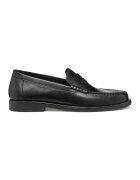 Geox Pantofi loafer de piele - Negru