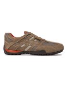Geox Pantofi sport barbatesti - bej - material textil si piele intoarsa