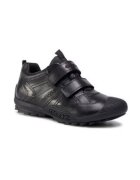 Geox Pantofi sport barbati 206977007 - Piele naturala - Negru - Negru