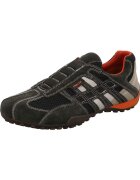 Geox Pantofi sport barbati Snake - Material textil - Negru - Negru
