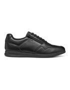 Geox Pantofi sport cu fermoar si insertii de piele - Negru