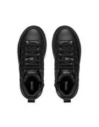Geox Pantofi sport dama 304065224 - Piele ecologica - Negru - Negru