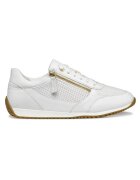 Geox Pantofi sport dama 304618277 - Piele ecologica - Alb - Alb
