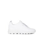 Geox Pantofi sport dama - D Spherica - Textil - Alb