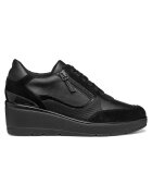 Geox Pantofi sport dama - D46RAA-05422 - Piele ecologica - Negru