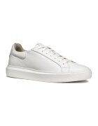 Geox Pantofi sport din piele Deiven - Alb