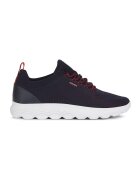 Geox Pantofi sport din plasa tricotata cu logo - Bleumarin