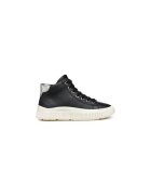 Geox Pantofi sport fete 304065316 - Piele ecologica - Negru - Negru