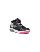 Geox Pantofi sport fete 304070280 - Piele ecologica - Negru - Negru