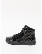 Geox Pantofi sport high-top de piele ecologica - cu aspect lacuit Kalispera