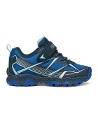Geox Pantofi sport impermeabili cu velcro - Albastru royal/Albastru glaciar