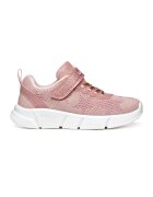 Geox Pantofi sport low-cut cu velcro - Roz