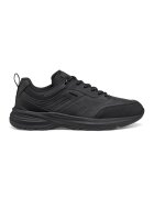 Geox Pantofi sport low-cut de piele ecologica - Negru