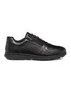 Geox Pantofi sport low-cut de piele - Negru