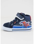 Geox Pantofi sport mid-high cu insertii de piele Kilwi - Bleumarin