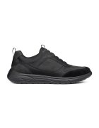 Geox Pantofi sport slip-on cu detalii din piele intoarsa Portello - Negru