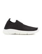 Geox Pantofi sport slip-on din plasa tricotata - Negru