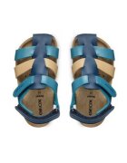 Geox Sandale baieti 304458408 - Piele ecologica - Albastru - Albastru