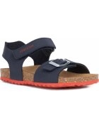 Geox Sandale cu inchidere velcro Ghita - Bleumarin