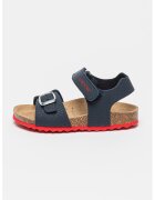 Geox Sandale cu inchidere velcro Ghita - Bleumarin