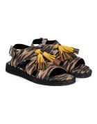 Geox Sandale cu model animal print Taormina -
