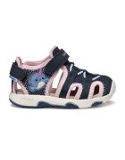 Geox Sandale cu velcro - Roz/Bleumarin
