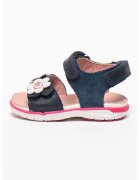 Geox Sandale din piele intoarsa si piele cu detalii florale Delhi