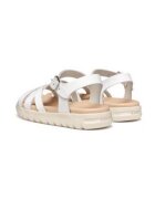 Geox Sandale fete 304618239 - Piele naturala - Alb - Alb