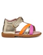 Geox Sandale fete - B5521A-044BC - Piele naturala - Auriu - Auriu