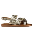 Geox Sandale fete - J55BSB-00044 - Piele naturala - Auriu - Auriu