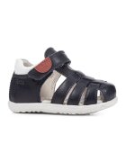 Geox Sandale fisherman cu segmente din piele Macchia - Bleumarin